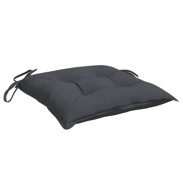 vidaXL Stolsdynor 6 st antracit 40x40x7 cm oxfordtyg Antracit
