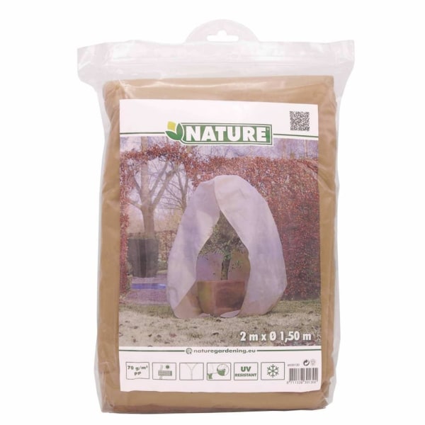 Nature Täckduk fleece med blixtlås 70 g/m² beige 2x1,5x1,5 m Beige