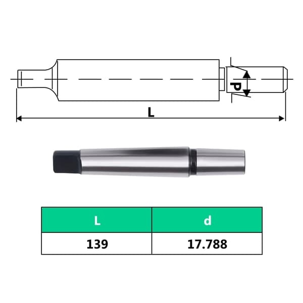 vidaXL Snabbchuck MT2-B18 med 16 mm spännvidd 1-16B18 Silver
