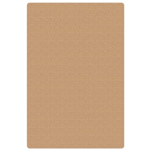 vidaXL Jutematta med latexundersida 180x250 cm Brun