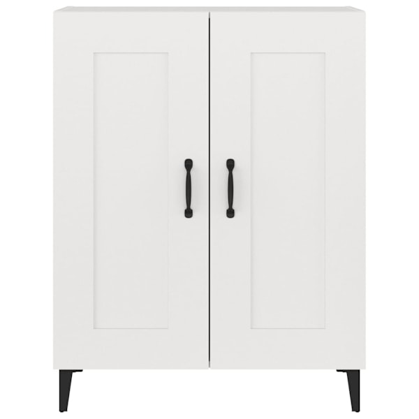 vidaXL Skänk vit 69,5x34x90 cm konstruerat trä Vit