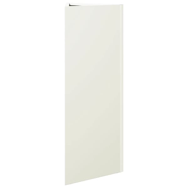 vidaXL Odlingslådor 2 st vit triangulär 30x26x75 cm stål Vit