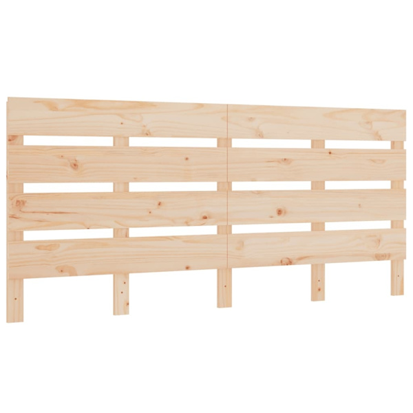 vidaXL Sängram utan madrass 200x200 cm massiv furu Brun