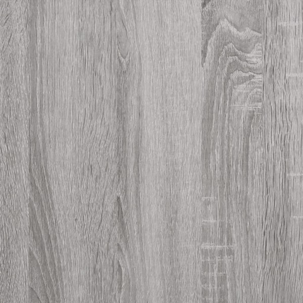 vidaXL Avlastningsbord grå sonoma 160x29x75 cm konstruerat trä Grå