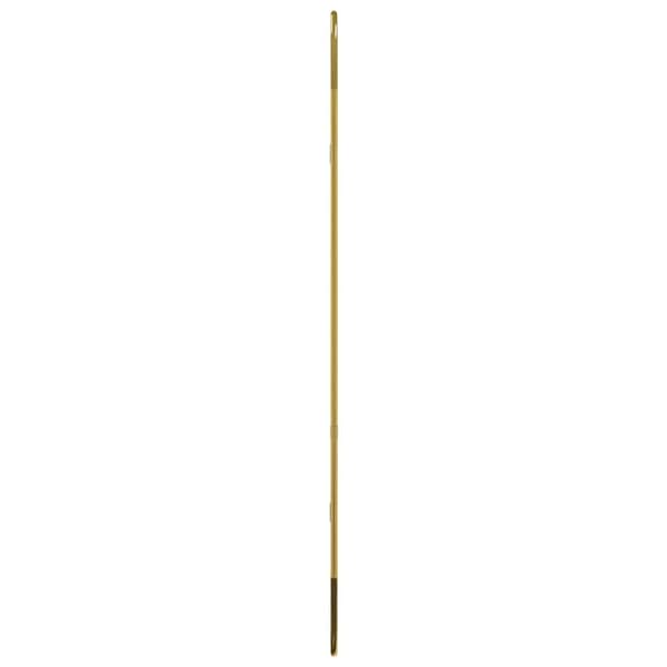 vidaXL Väggspegel guld 80x35 cm oval Guld