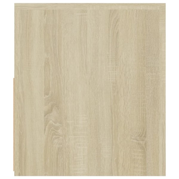 vidaXL TV-bänk med LED-belysning sonomaek 120x35x40 cm Brun