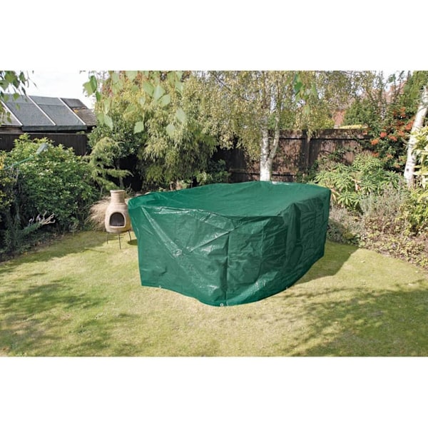 Draper Tools Överdrag för trädgårdsmöbler 278x204x106 cm 76234 Grön