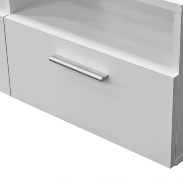 vidaXL TV-möbel spånskiva 95x35x36 cm vit Vit