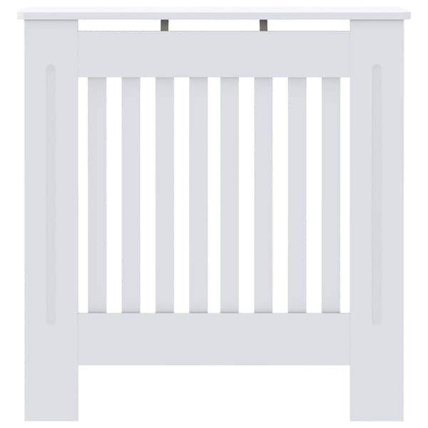 vidaXL Elementskydd MDF vit 78 cm Vit