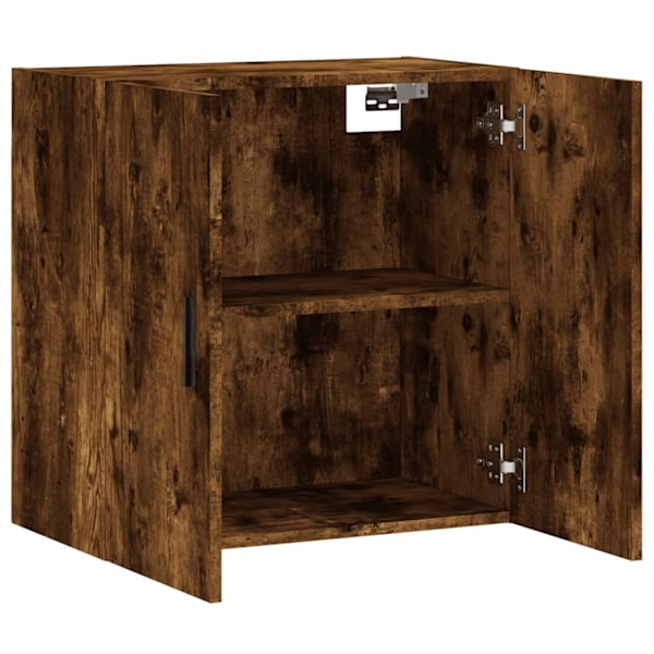 vidaXL Väggskåp rökfärgad ek 60x31x60 cm konstruerat trä Brun