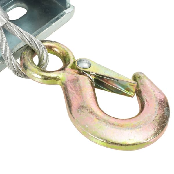 vidaXL Handvinsch 1360 kg Silver