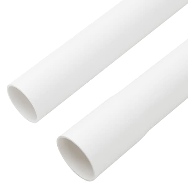 vidaXL Kabelkanal Ø32 mm 10 m PVC Vit