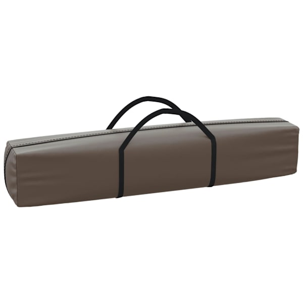 vidaXL Hopfällbart partytält med sidoväggar taupe 3x3 m Taupe