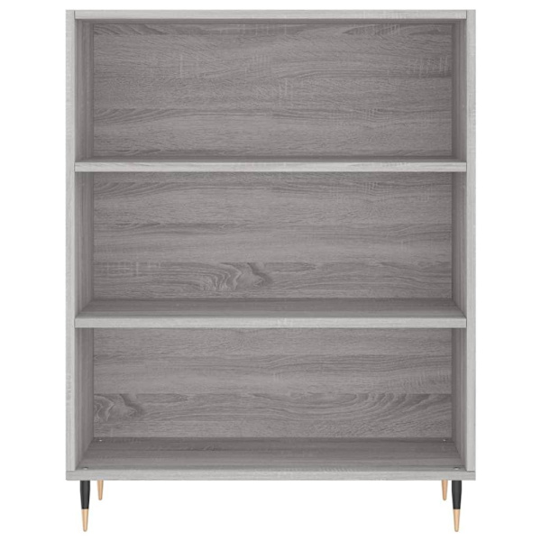 vidaXL Högskåp Grå Sonoma 69,5x34x180 cm konstruerat trä Grå