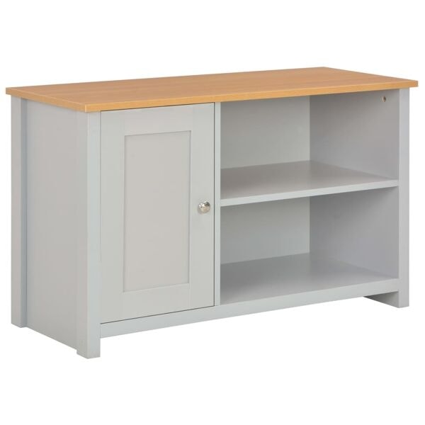 vidaXL TV-bänk grå 95x39x58 cm grå