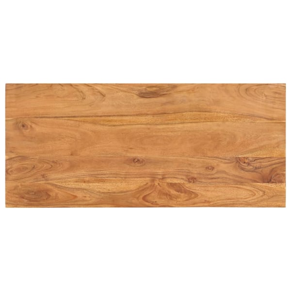 vidaXL Soffbord 100x45x33 cm massivt akaciaträ Brun