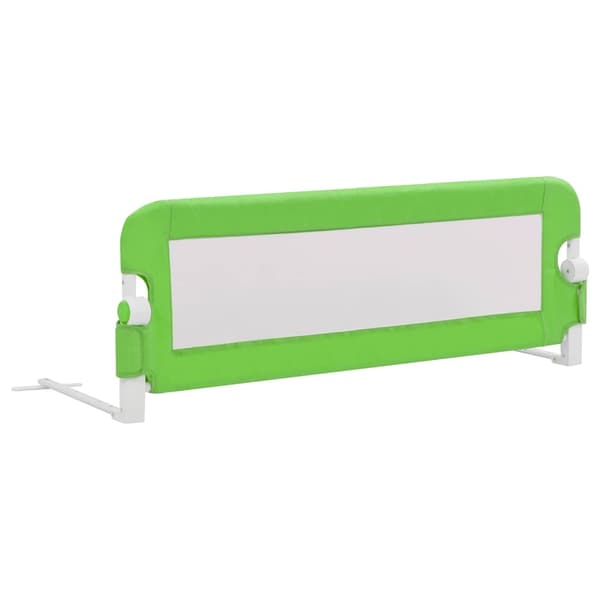 vidaXL Sängskena för barn grön 120x42 cm polyester Grön