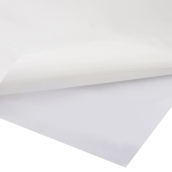 vidaXL Bilfoliering 4D vit 100x150 cm Vit