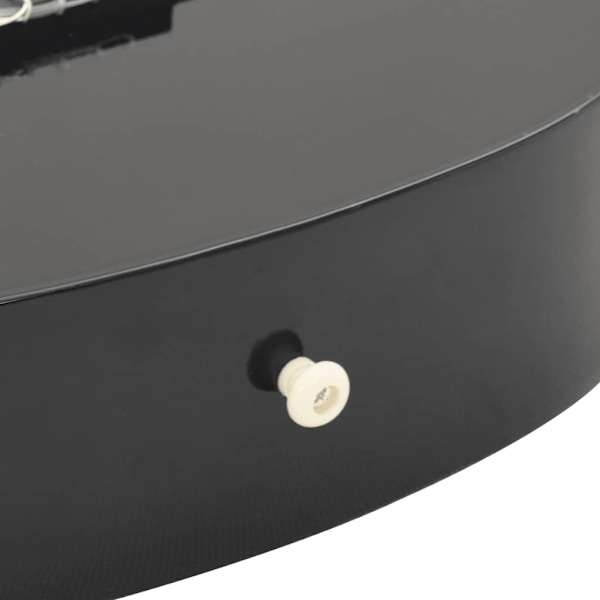 vidaXL Klassisk gitarr för nybörjare 8 delar svart 1/2 34" Svart