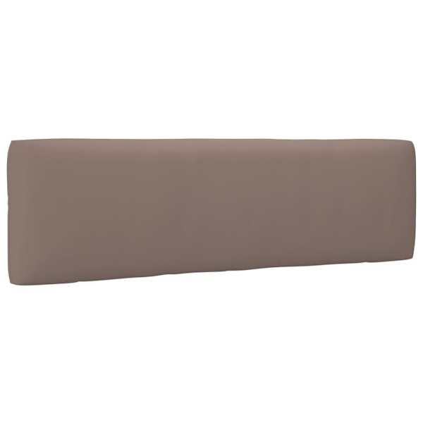 vidaXL Palldynor 2 st taupe tyg Taupe