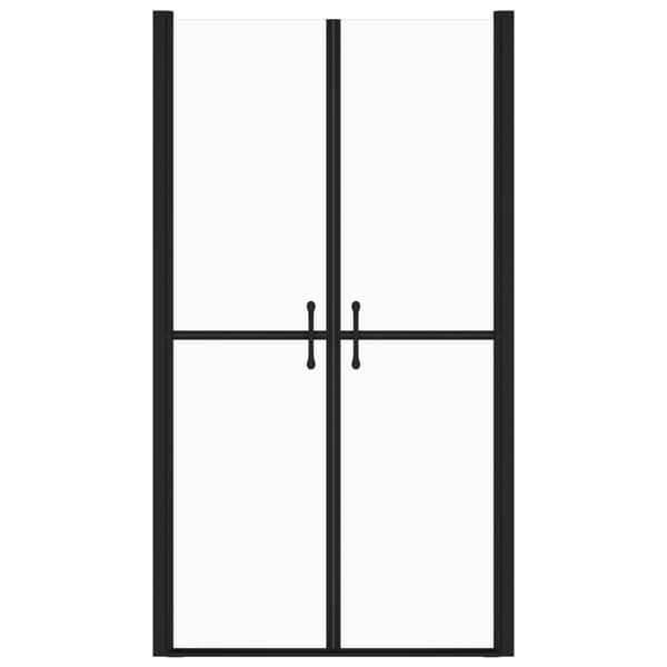 vidaXL Duschdörr klar ESG (98-101)x190 cm Silver