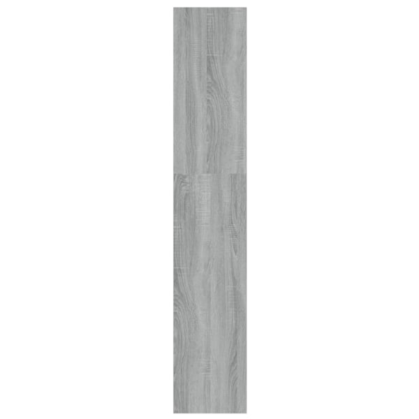 vidaXL Bokhylla/Rumsavdelare grå sonoma 100x30x166 cm grå
