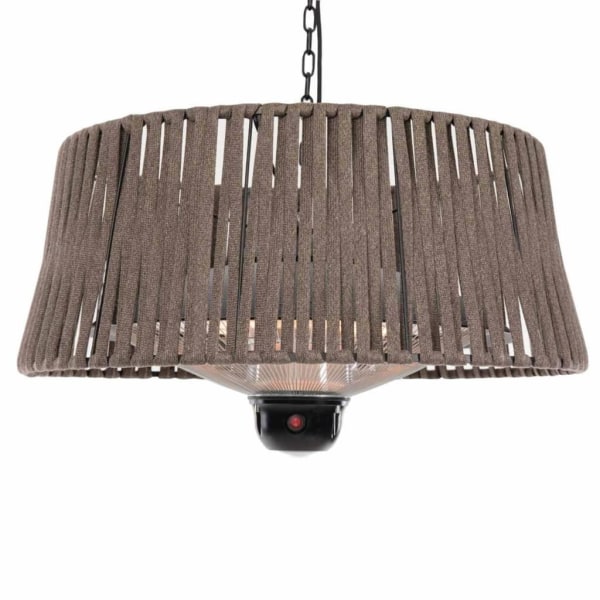 Sunred Hängande terrassvärmare Artix Corda 1800 W halogen brun Brun