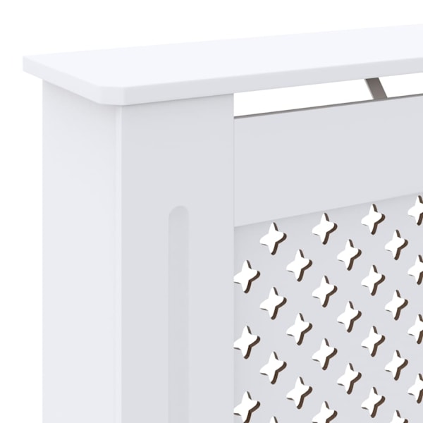 vidaXL Elementskydd MDF vit 78 cm Vit