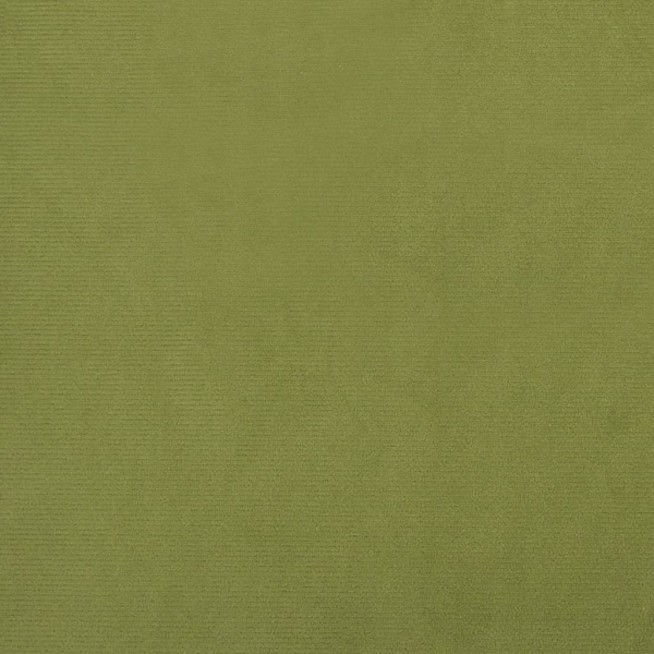 vidaXL Vilstol med fotpall ljusgrön sammet Grön