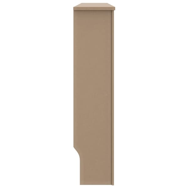 vidaXL Elementskydd 152x19x81,5 cm MDF Brun
