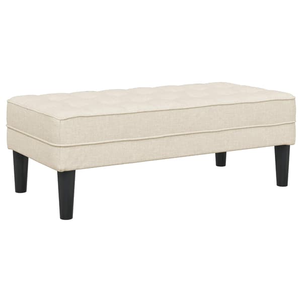 vidaXL Soffset 2 st Linne Polyester Beige