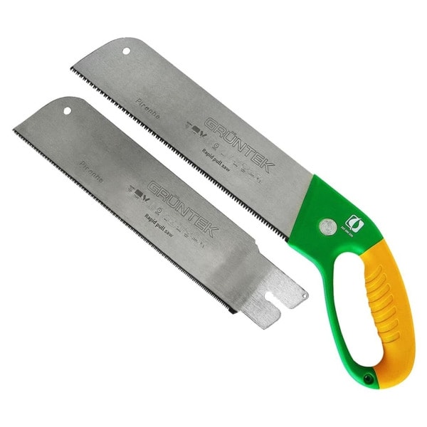 GRÜNTEK Trädgårdssåg PIRANHA med 2 blad 520 mm