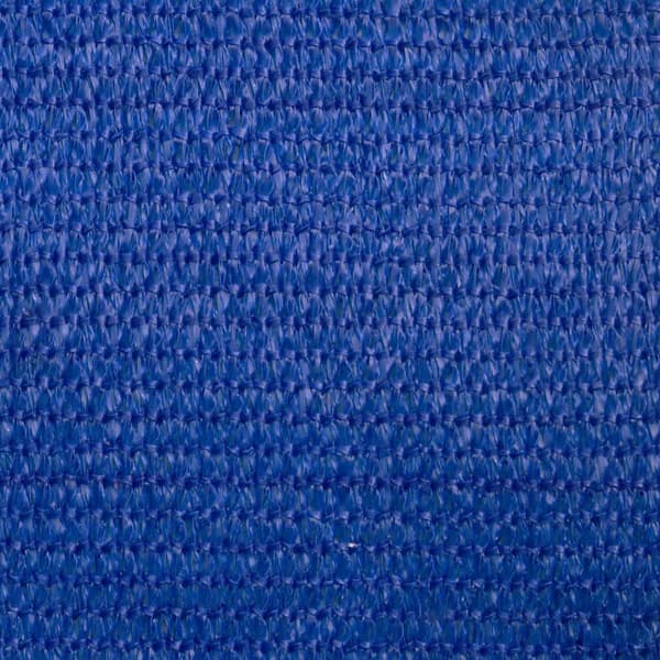 vidaXL Solsegel 160 g/m² rektangulär blå 3,5x5 m HDPE Blå