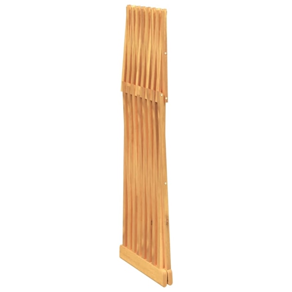 vidaXL Hopfällbar pall 40x32,5x70 cm massiv teak Brun