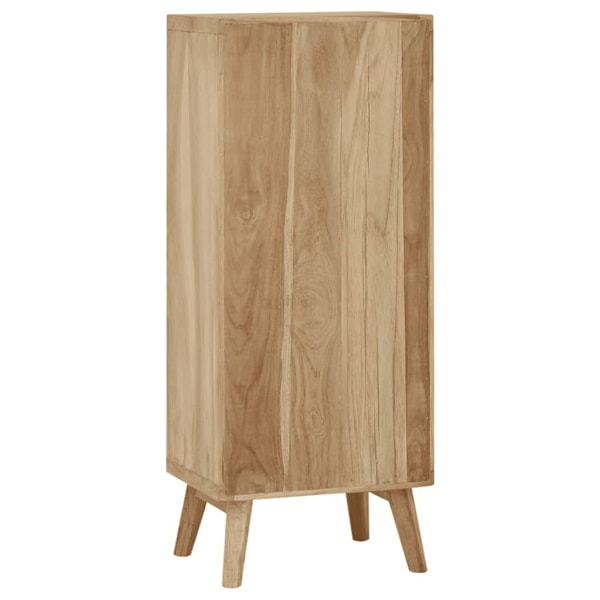 vidaXL Byrå 40x30x100 cm massiv teak Brun