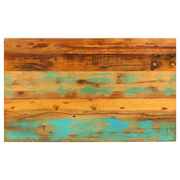 vidaXL Soffbord 100x60x35 cm massivt återvunnet trä Brun