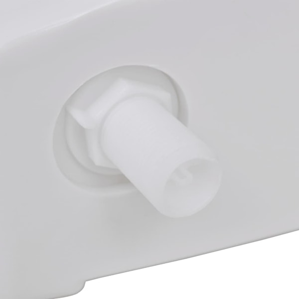 vidaXL Cistern till toalett 3/6 L vit Vit