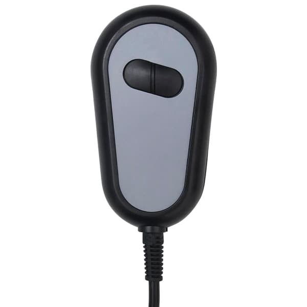 vidaXL Elektrisk massagefåtölj Grå konstläder Grå