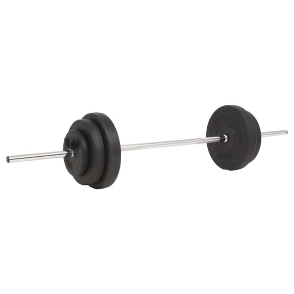 vidaXL Skivstång set 30 kg art
