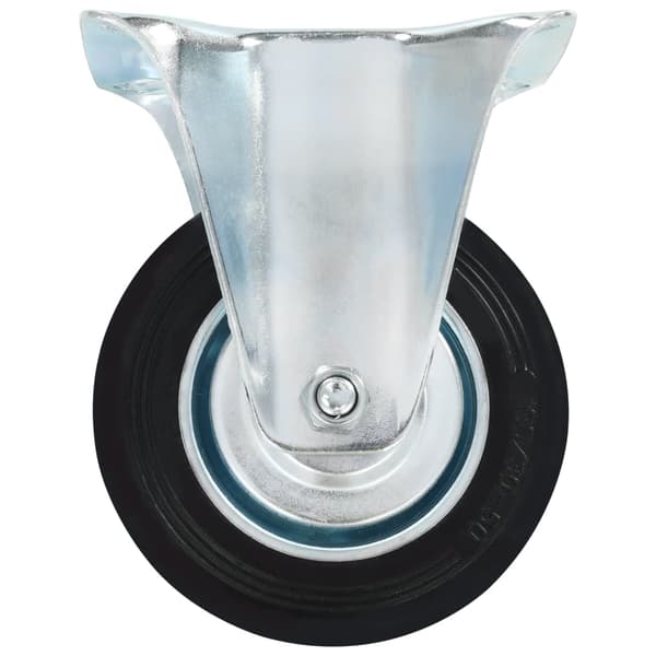 vidaXL Fasta hjul 8 st 100 mm