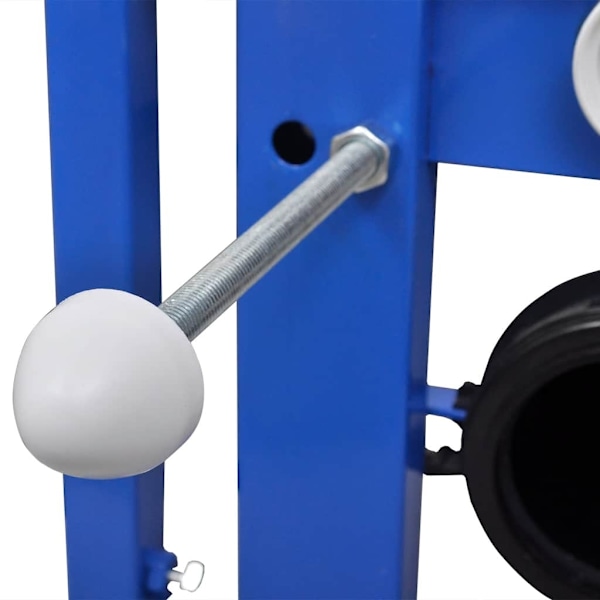 vidaXL Dold hög cistern 11 L 41x14x(110-125) cm Vit