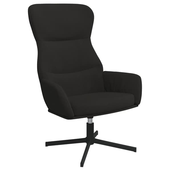 vidaXL Vilstol svart sammet art