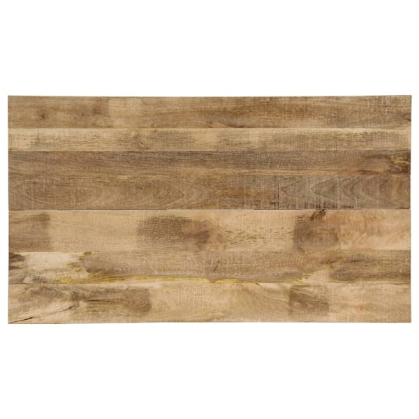 vidaXL Matbord 140x80x76 cm massivt mangoträ Brun