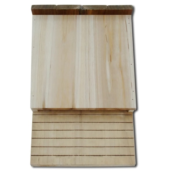 vidaXL Fladdermusholk, 22 x 12 34 cm, 2-Pack Brun