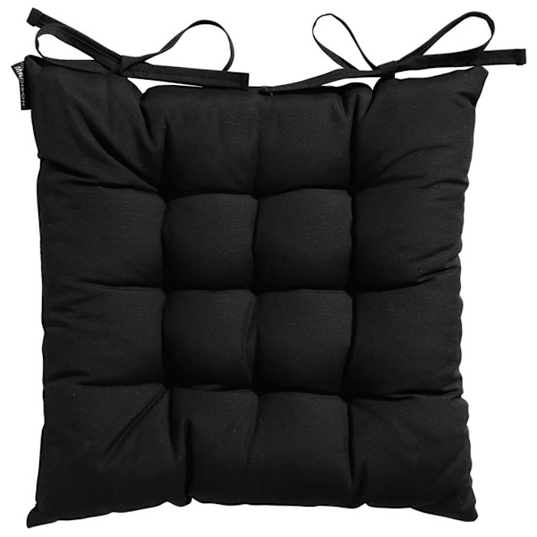 Madison Stolsdyna Panama 46x46 cm svart TOSCB223 Svart