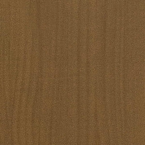 vidaXL Bokhylla/rumsavdelare honungsbrun 100x30x200 cm massiv fu Brun
