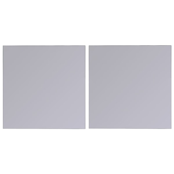 vidaXL Spegelplattor utan ram glas 16 st 20,5 cm Silver