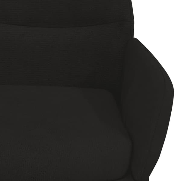vidaXL Vilstol svart sammet art