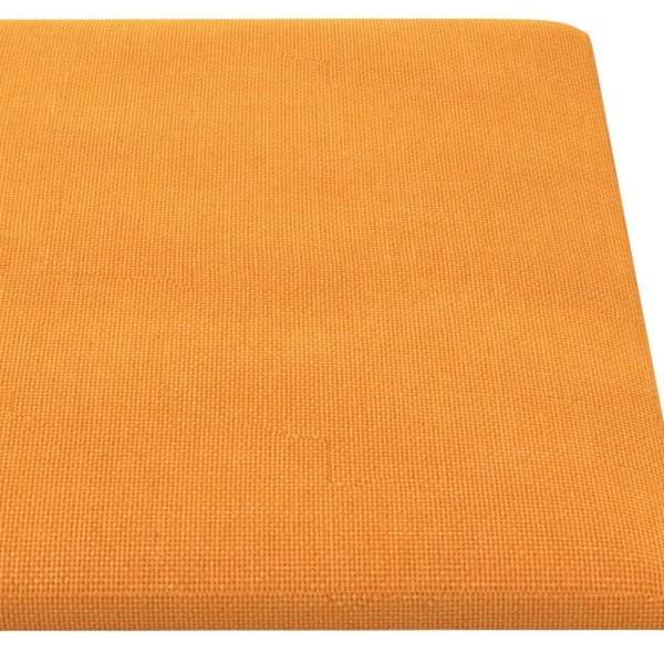 vidaXL Väggpaneler 12 st ljusgul 60x30 cm tyg 2,16 m² Gul