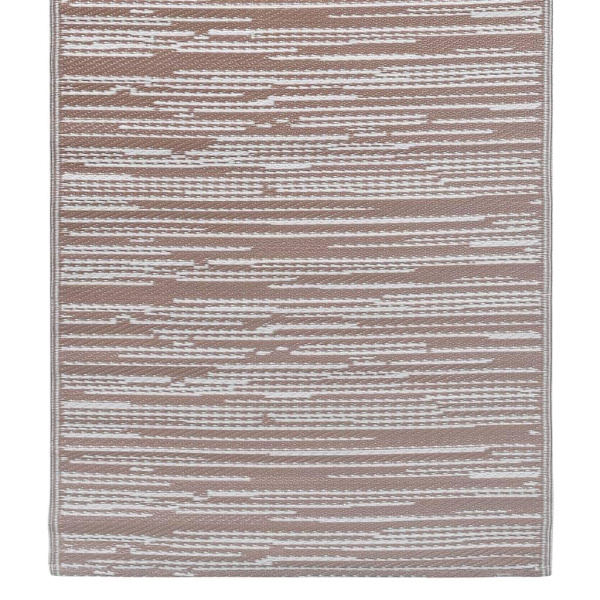 vidaXL Utomhusmatta brun 80x150 cm PP Brun